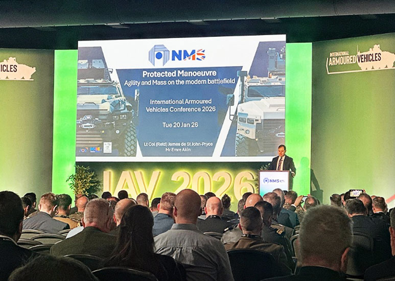 NMS Was Pleased To Participate In International Armoured Vehicles (IAV) 2026